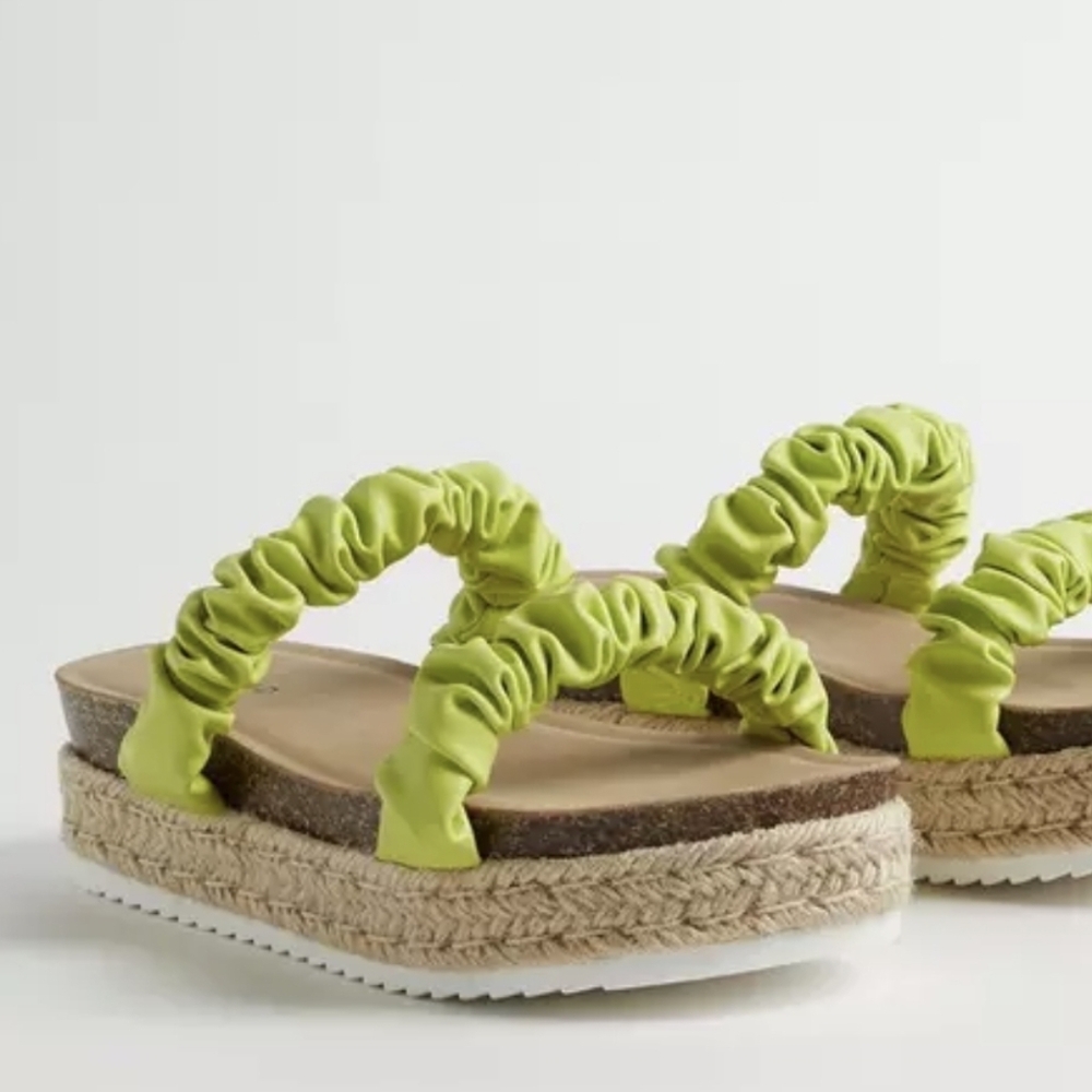 Torrid Dbl Strap Espadrille Platform Sandals